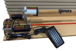 Flex Coat DX777 OEM 36 Volt DC Power Rod Wrapper / Finisher & Guide Alignment Tool