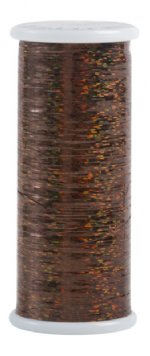 GLITTER MYLAR THREAD BRONZE
