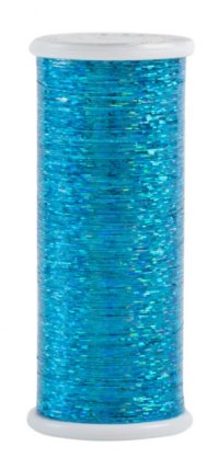GLITTER MYLAR THREAD BLUE
