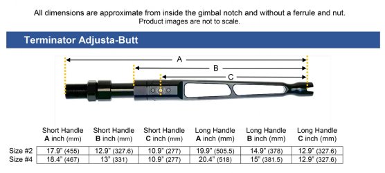 TERMINATOR ADJUSTA-BUTT