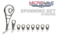 AW-SET MICROWAVE AIR SET OF 9 SPINNING(CHROME)