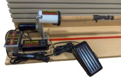 Flex Coat DX777 OEM 36 Volt DC Power Rod Wrapper / Finisher & Guide Alignment Tool