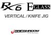 RCKJB600-210 RAINSHADOW RX6/E-GLASS KNIFE JIGGING