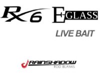 RCLB70ML RAINSHADOW RX6/E-GLASS LIVE BAIT BLANK