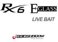 RCLB810L-GBY (GLOSS BURGUNDY) RX6/E-GLASS LIVE BAIT BLANK