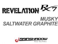 REVM810H-DB (DARK BLUE) SALTWATER/MUSKY BLANK