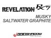 REVM810H-DB (DARK BLUE) SALTWATER/MUSKY BLANK