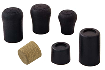  5 Pack Fishing Rod Butt Caps Pole End for Rod Repair Building,  Black+Golden, 25 : Sports & Outdoors