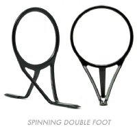 VORTEX AIR SPINNING DOUBLE FOOT (VABBDF MATTE BLACK)